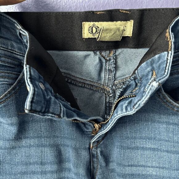 Democracy Ab Technology Crop Ankle Skinny Jeans Slimming Flattering Dark Wash 4 - Picture 6 of 8